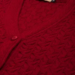 Cayman Red Embroidered Cardigan image 5