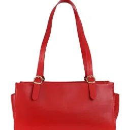 Tohl RP 1 Cortland Red Solid Leather Shoulder Bag image 3