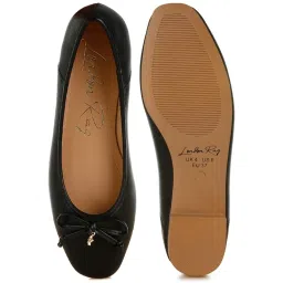 London Rag Women's Black Ballerinas image 3