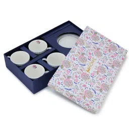 Fabindia Luxe Ceramic Cup N Saucer (Set of 4) image 3