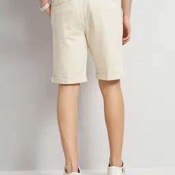 celio celio* Off White Loose Fit Shorts image 2