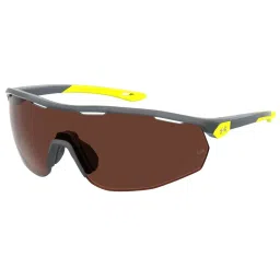 UNDER ARMOUR Brown UV Protection Wraparound Sunglasses for Men image 2