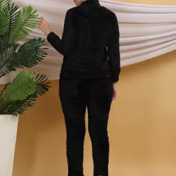 Sweet Dreams Black Polyester Regular Fit Track Suit image 2