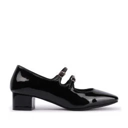 Elle Women's Black Mary Jane Shoes image 2