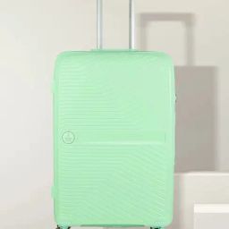 Nasher Miles Bruges Hard-Sided Polypropylene Check-in Luggage Mint Green 28 inch |75cm Trolley Bag-picture-12