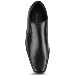 Mochi Men's Black Formal Loafers image 3