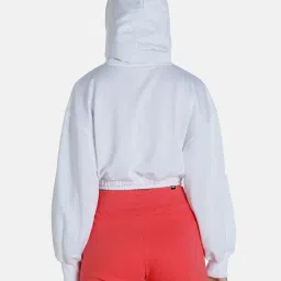 Puma White Logo Hoodie image 2