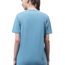 Vimal Jonney White & Blue Cotton Logo T-Shirt - Pack Of 2 image 3