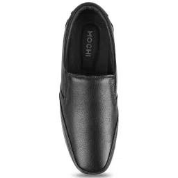 Mochi Men's Black Formal Loafers image 3