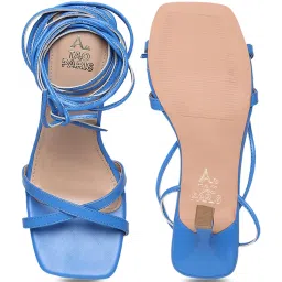 Tao Paris Women's TESSA Blue Gladiator Stilettos image 3