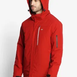 Wildcraft Red Regular Fit Hooded Jacket image 3