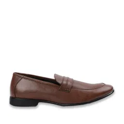 Code by Lifestyle Men's Tan Formal Loafers image 2