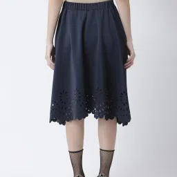 KASSUALLY Navy Midi Skirt image 2