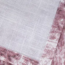 Maspar Rustic Clash Hyper Printed Red 318 TC Cotton Blend Queen Size Bed Cover with 2 Pillow Cover image 3