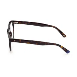 WEB EYEWEAR Brown Full Rim Oval Frame Designed in Italy image 4