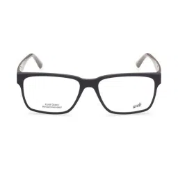 WEB EYEWEAR Black Full Rim Square Frame Designed in Italy image 1