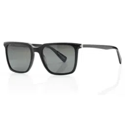Shisen Fox Grey Polarised and UV Protected Lens Square Unisex Sunglasses-picture-20