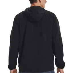 Under Armour Black Regular Fit Sports Hoodie image 2
