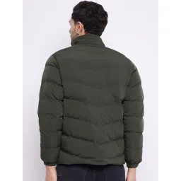 Duke Olive Regular Fit Quilted Jacket image 2