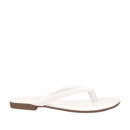 Shoetopia Kids White Thong Sandals image 2
