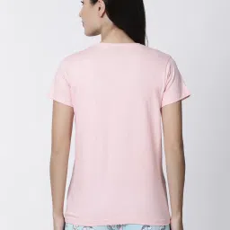 Kryptic Navy & Pink Printed Cotton T-Shirt - Pack of 2 image 3