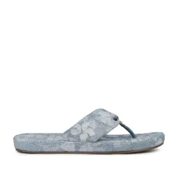 Inc.5 Women's Blue Thong Sandals image 2