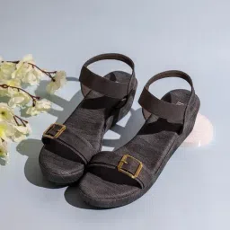 Inc.5 Women's Black Ankle Strap Wedges-picture-29