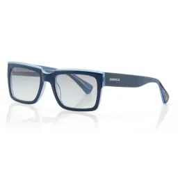 Shisen Fox Blue UV Protection Rectangular Unisex Sunglasses-image-81
