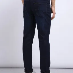 Lee Arvin Navy Slim Fit Lightly Washed Jeans image 2