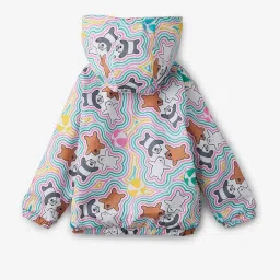 The Souled Store Kids Multicolor Cotton Printed Full Sleeves Jacket image 2