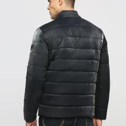 Pepe Jeans Dark Navy Blue Regular Fit Quilted Jacket image 2