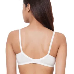 Inner Sense White Half Coverage T-Shirt Bra - Pack of 2 image 2