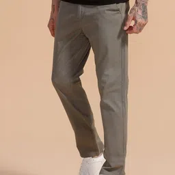 WROGN Men Slim Fit Chinos Trousers image 4