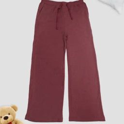 Kiddopanti Mauve Flared Nightwear Bottoms1 Pajama-picture-42