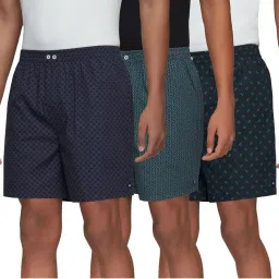 XYXX Multicolor Printed Boxers - Pack of 3 image 1