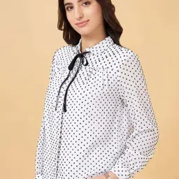 Annabelle by Pantaloons White Printed Top image 3