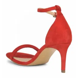 Nine West Women's Red Ankle Strap Stilettos image 5