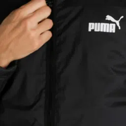 Puma Black Regular Fit Hooded Jacket image 5