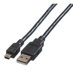 ROLINE USB CABLE, 2.0 A-MINI B PLUG, 3M, BLACK, 11.02.8730-picture-37