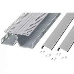 PANDUIT Trunking RACEWAY DUCT, PVC, 158MMX54MM, GREY, 6FT, DRD22LG6-picture-29