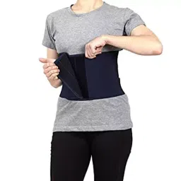 Reify After Delivery Tummy Reduction Abdominal Belt in Blue Color for Women, Size XL image 3