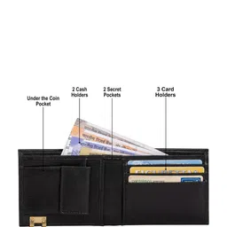 Krosshorn Men Two Fold Wallet image 2