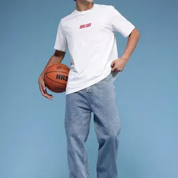 KPOP Men Regular Fit Mid-Rise Light Fade Jeans-picture-25