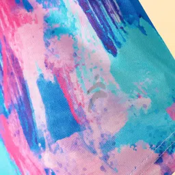 Pine Active Knit Half Sleeves Printed T-Shirt - Blue image 3