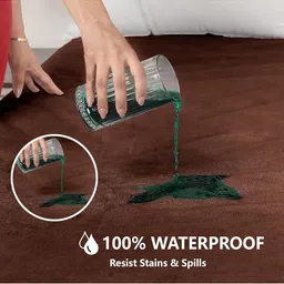 AGS ACTIVE Brown Terry Breathable Mattress Protector image 3