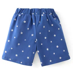 Babyhug Cotton Single Jersey Knit Half Sleeves Night Suit Koala Print - Blue image 5