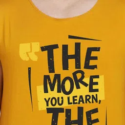 WOOSTRO Men Pack Of 2 Typography Printed Round Neck Cotton Slim Fit T-shirts image 3