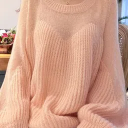 StyleCast x Revolte Striped Self Design Round Neck Pullover Sweater-image-90