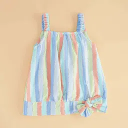 Pantaloons Baby Multicolor Cotton Striped Top image 3