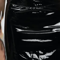 Forever 21 Black Polyester Skirt image 5